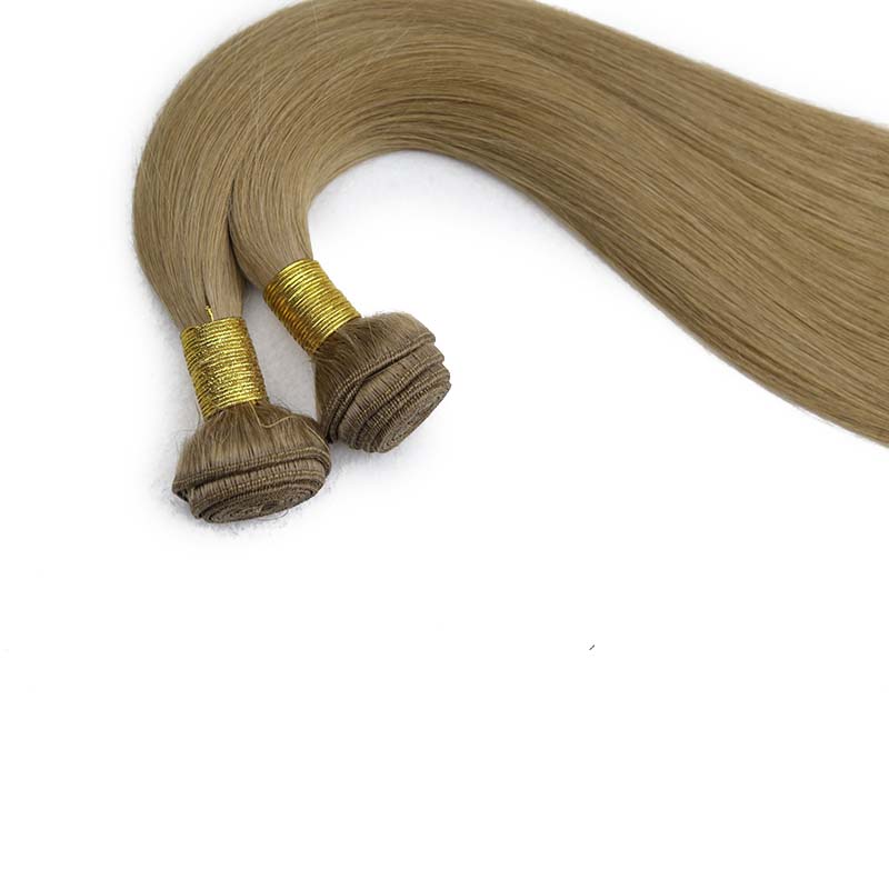 Factory wholesale Remy Machine Weft Hair Extensions 100% Machine Sewing Double Wefted Extension